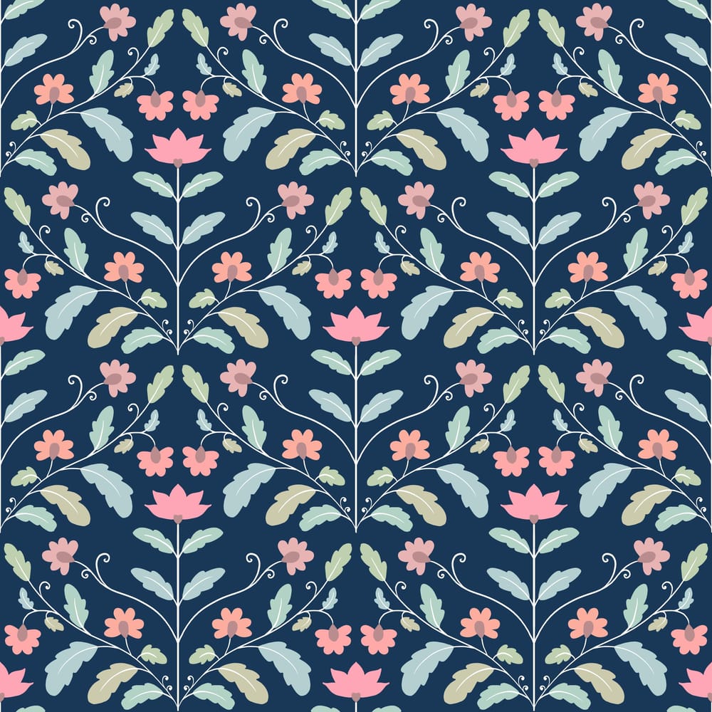 Modern damask Skillshare Student Project