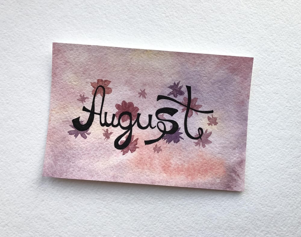 Watercolor background - image 5 - student project