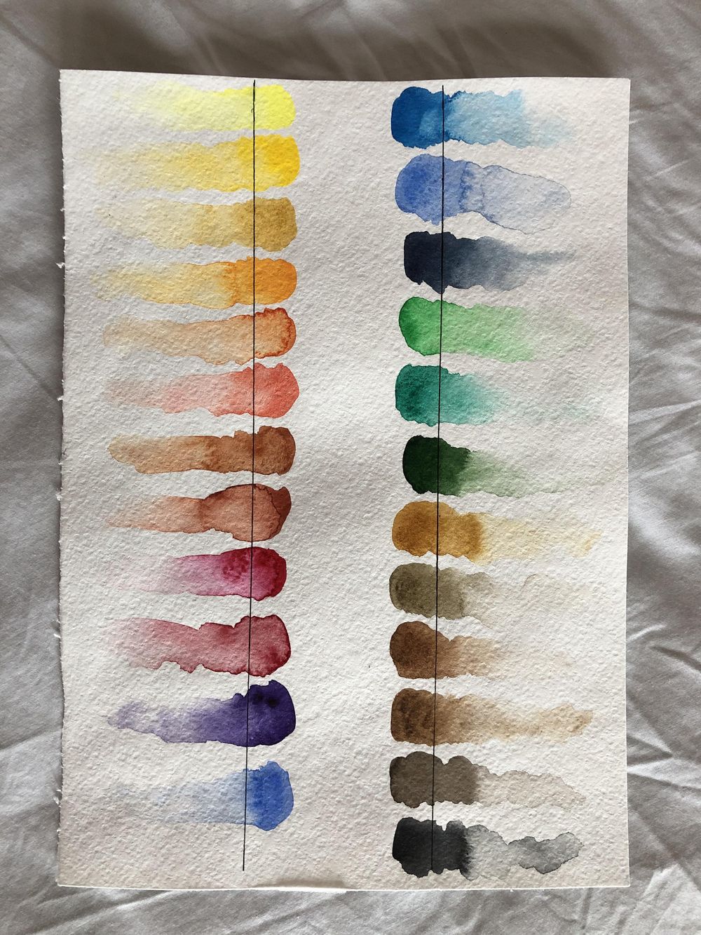 Watercolor background - image 1 - student project