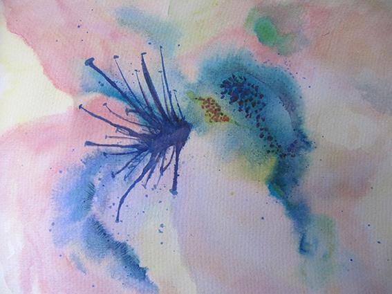 Loose Floral Painting - image 1 - student project