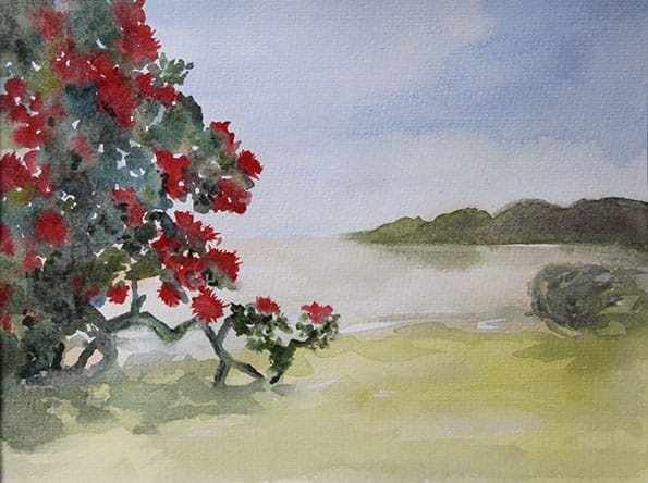 Loose Floral Painting - image 3 - student project