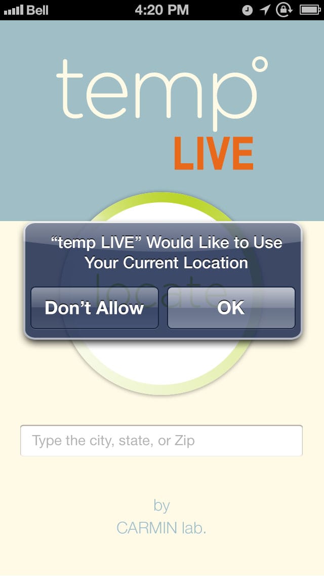 temp LIVE - image 1 - student project