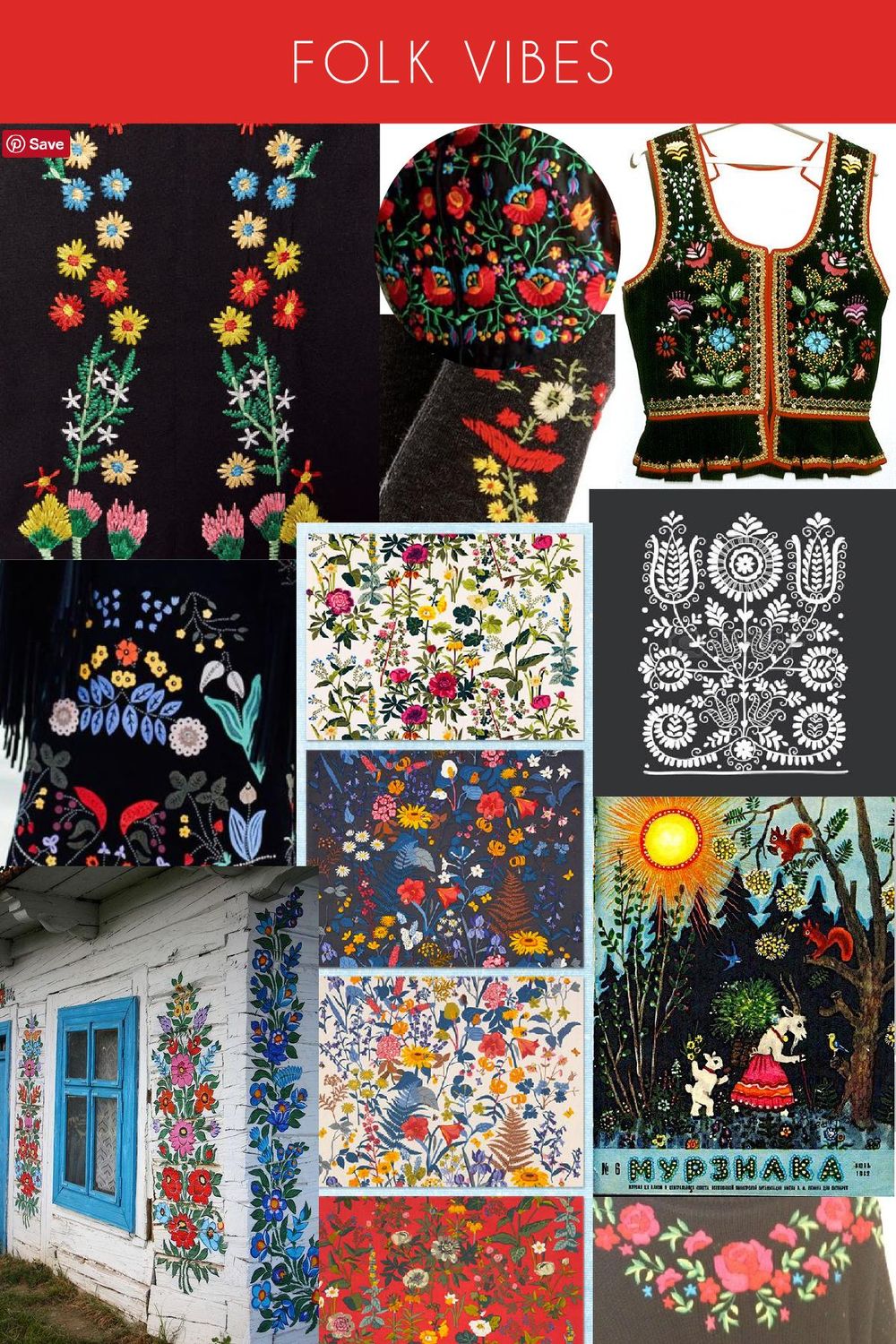Workshop #1 & #3 Illustrate from Sketches/Designing Focal Prints: Folk Vibes - image 1 - student project