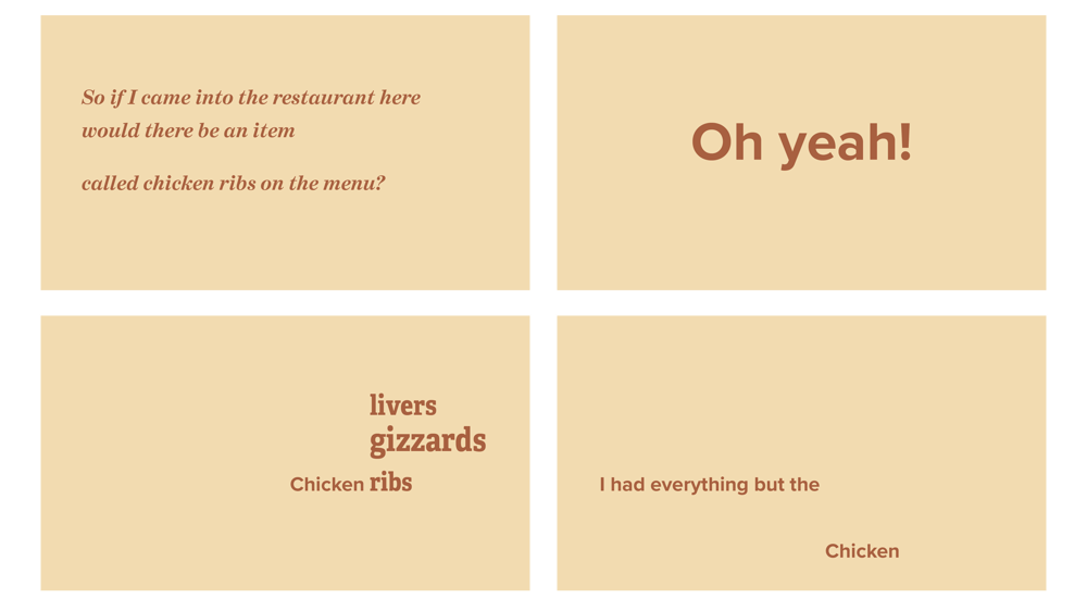Everything but the Chicken - image 5 - student project
