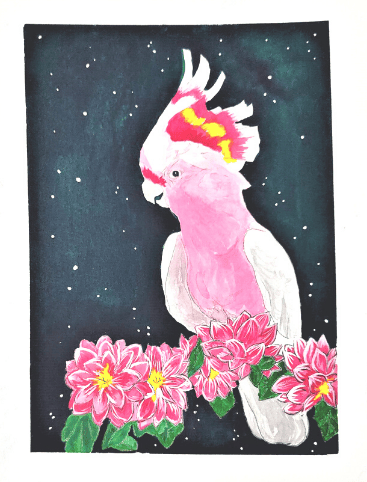 Painting Dark Watercolor Backgrounds - image 1 - student project
