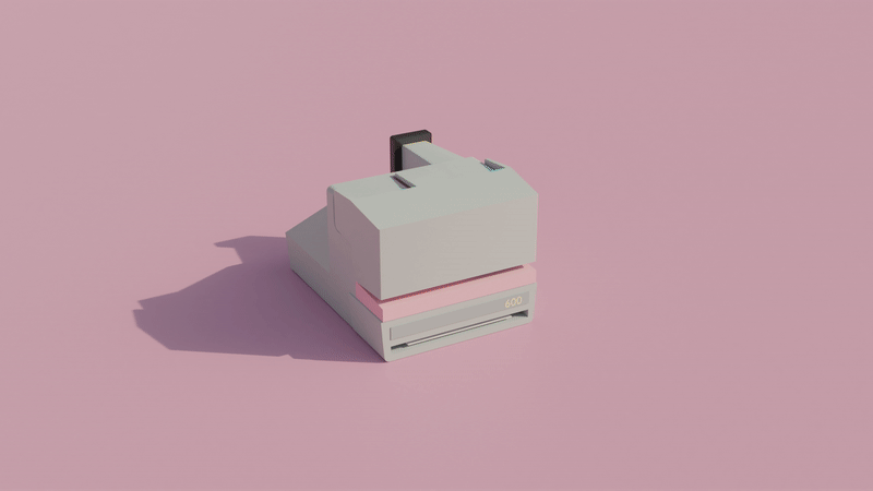 Retro Polaroid Camera - image 1 - student project