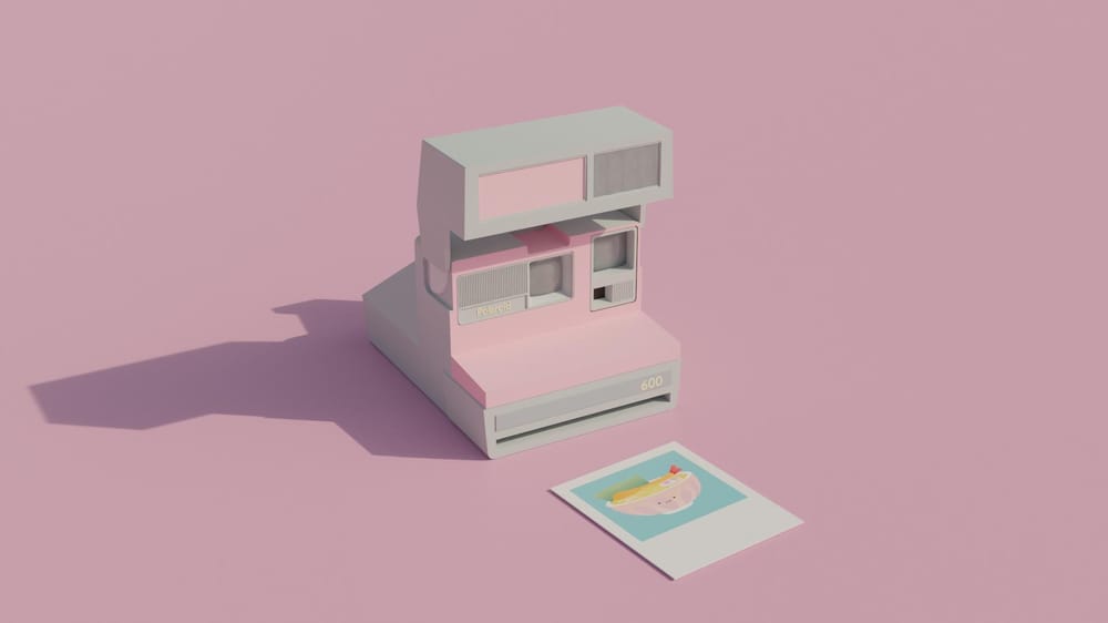 Retro Polaroid Camera - image 2 - student project