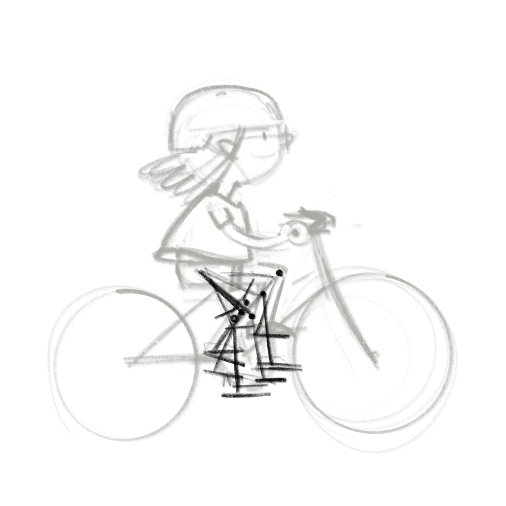 seaside biker - image 1 - student project