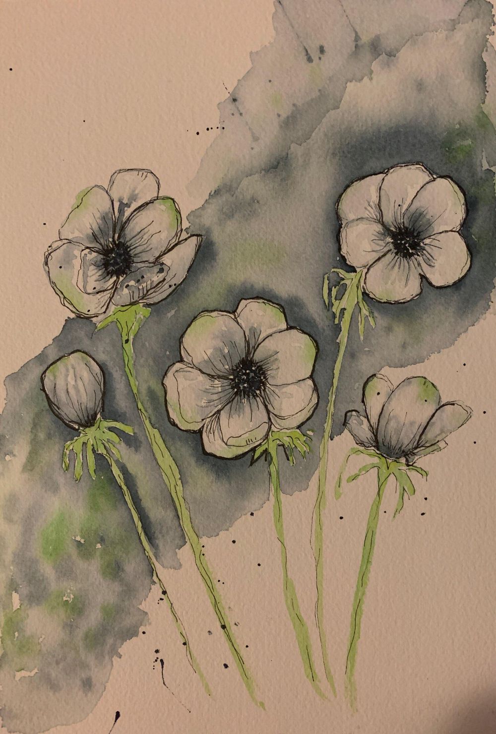 Anemones - Florals - image 1 - student project