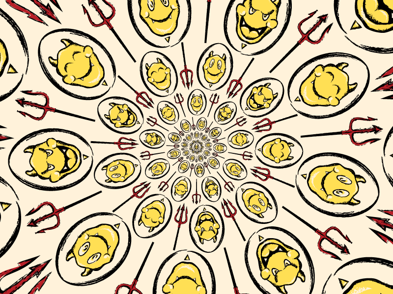 Deviled Eggs - image 2 - student project