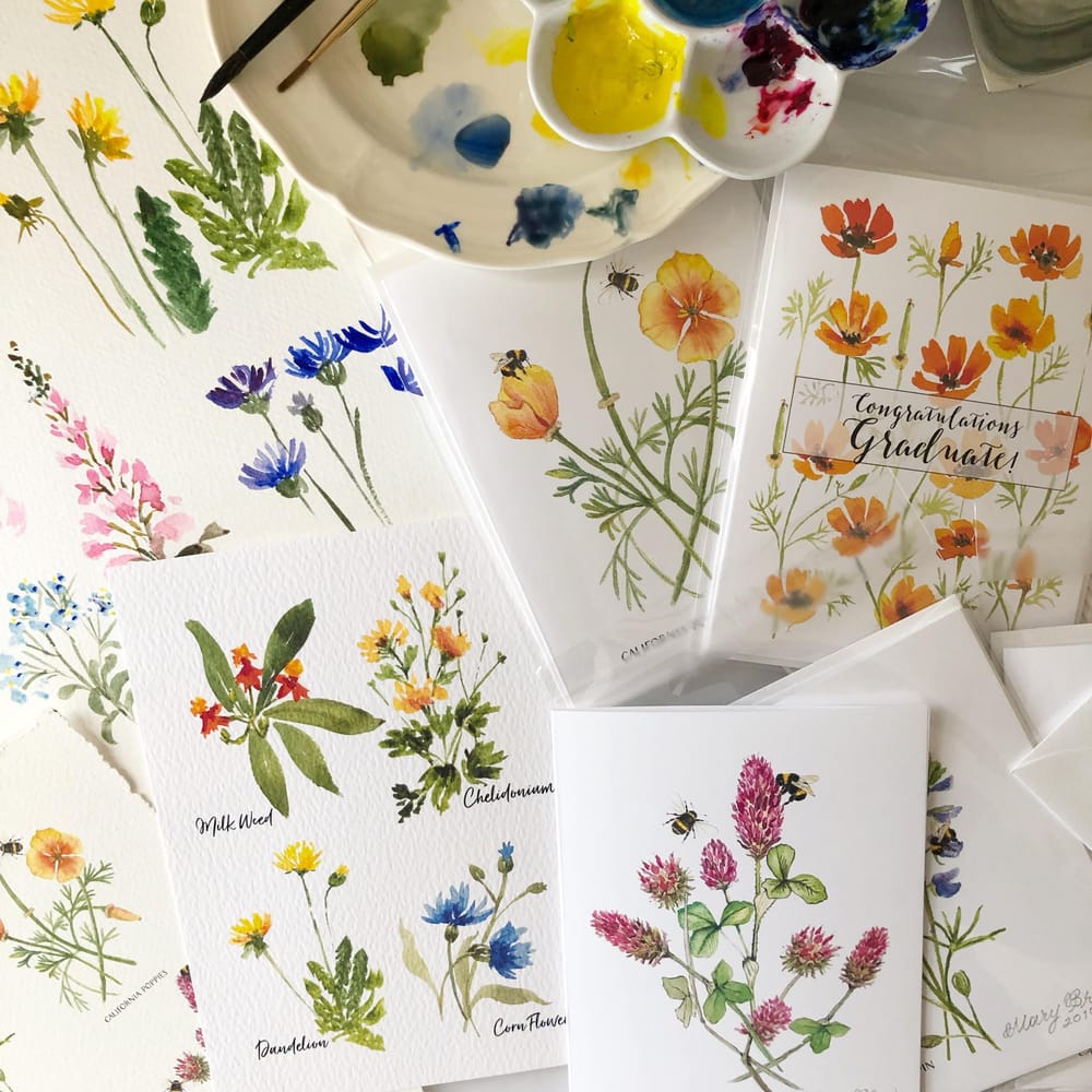 Painting Wildflowers with Sushma - image 1 - student project