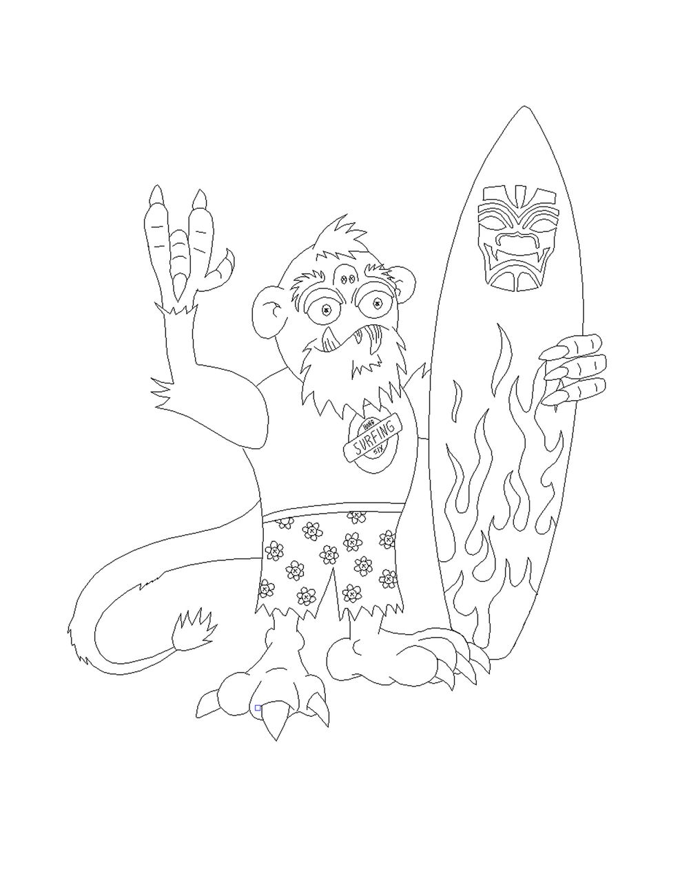 Surfer - image 1 - student project