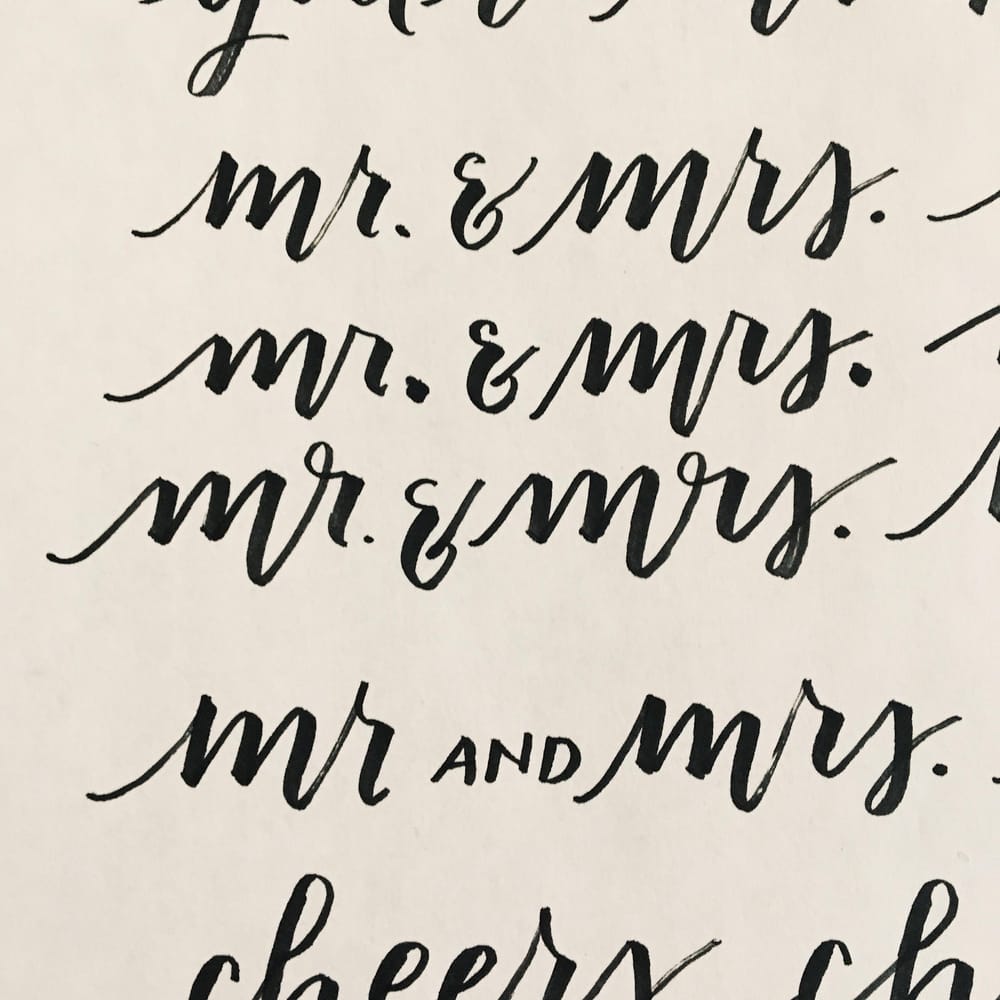 Sunday Morning Calligraphy Practice - image 4 - student project