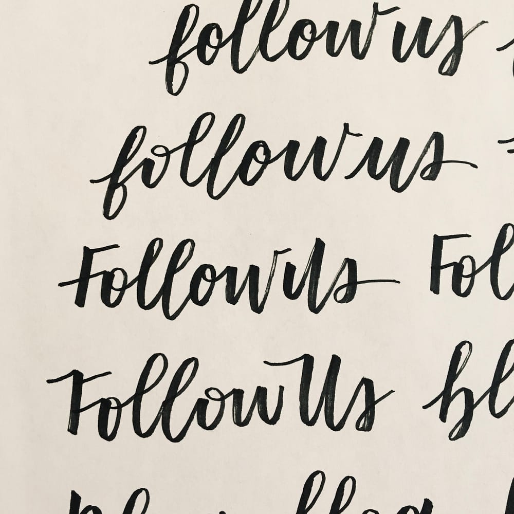 Sunday Morning Calligraphy Practice - image 5 - student project