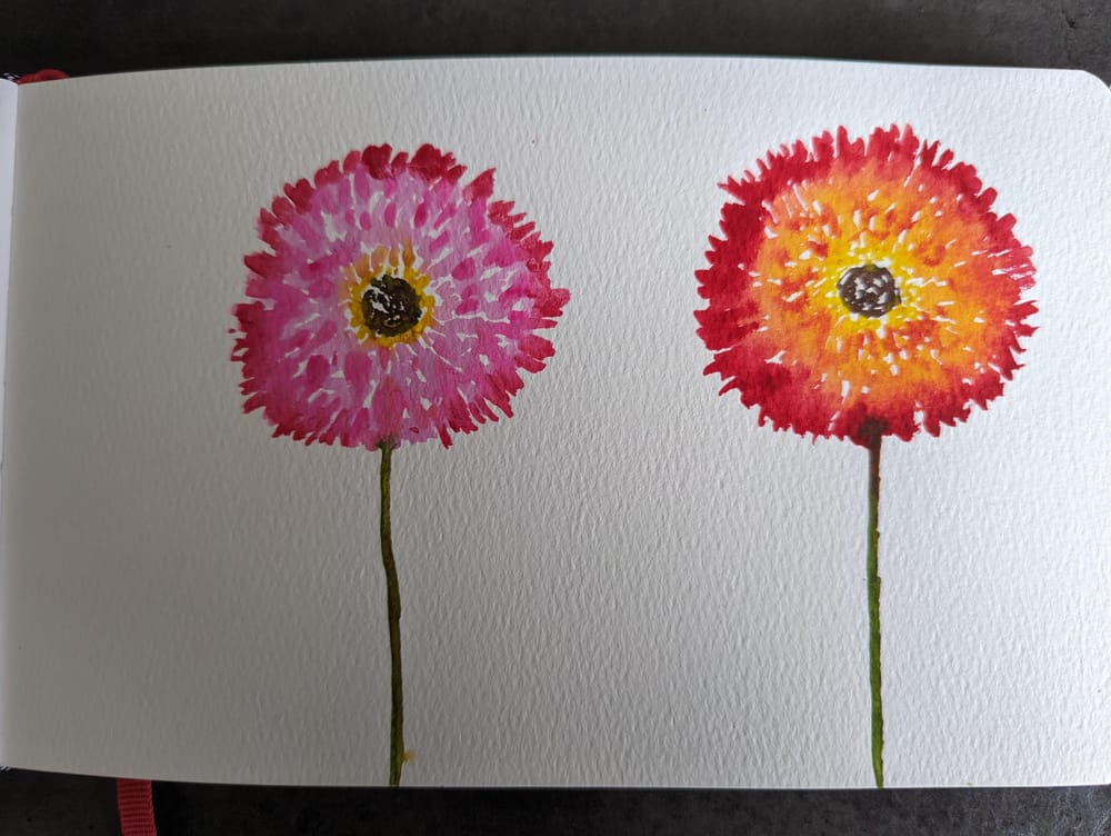 Gerberas - image 2 - student project