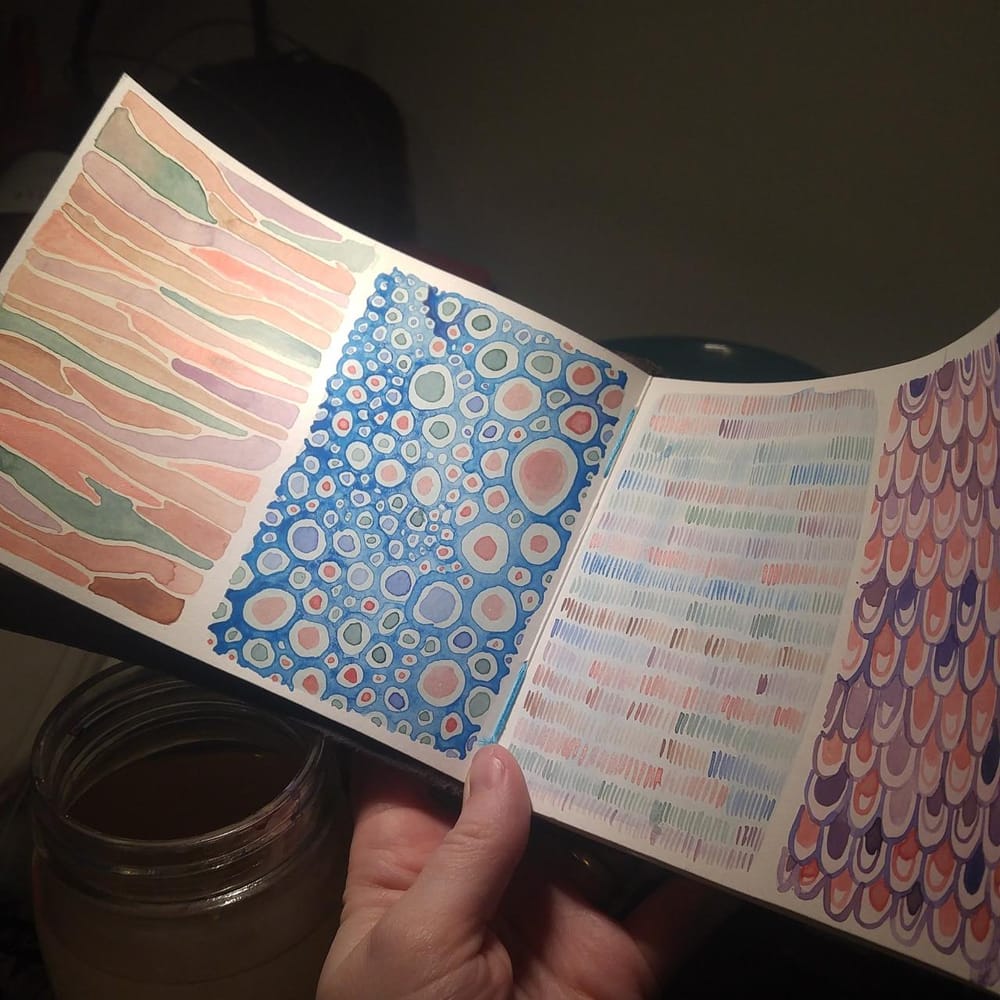 Back to Basics Watercolour Journal - image 2 - student project
