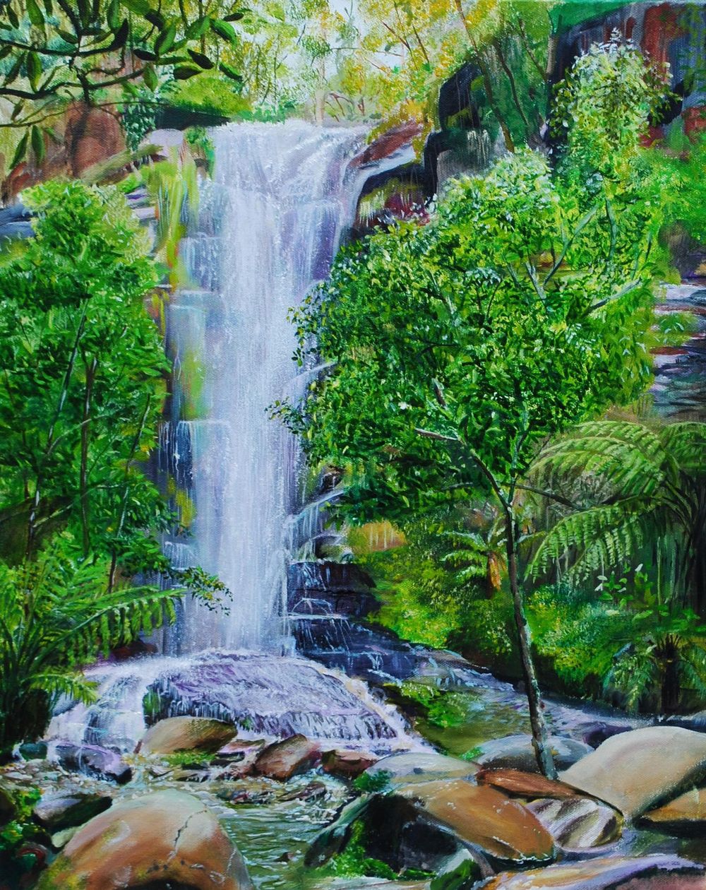 Rhiannon Sepssy-Landscape Artist - image 6 - student project