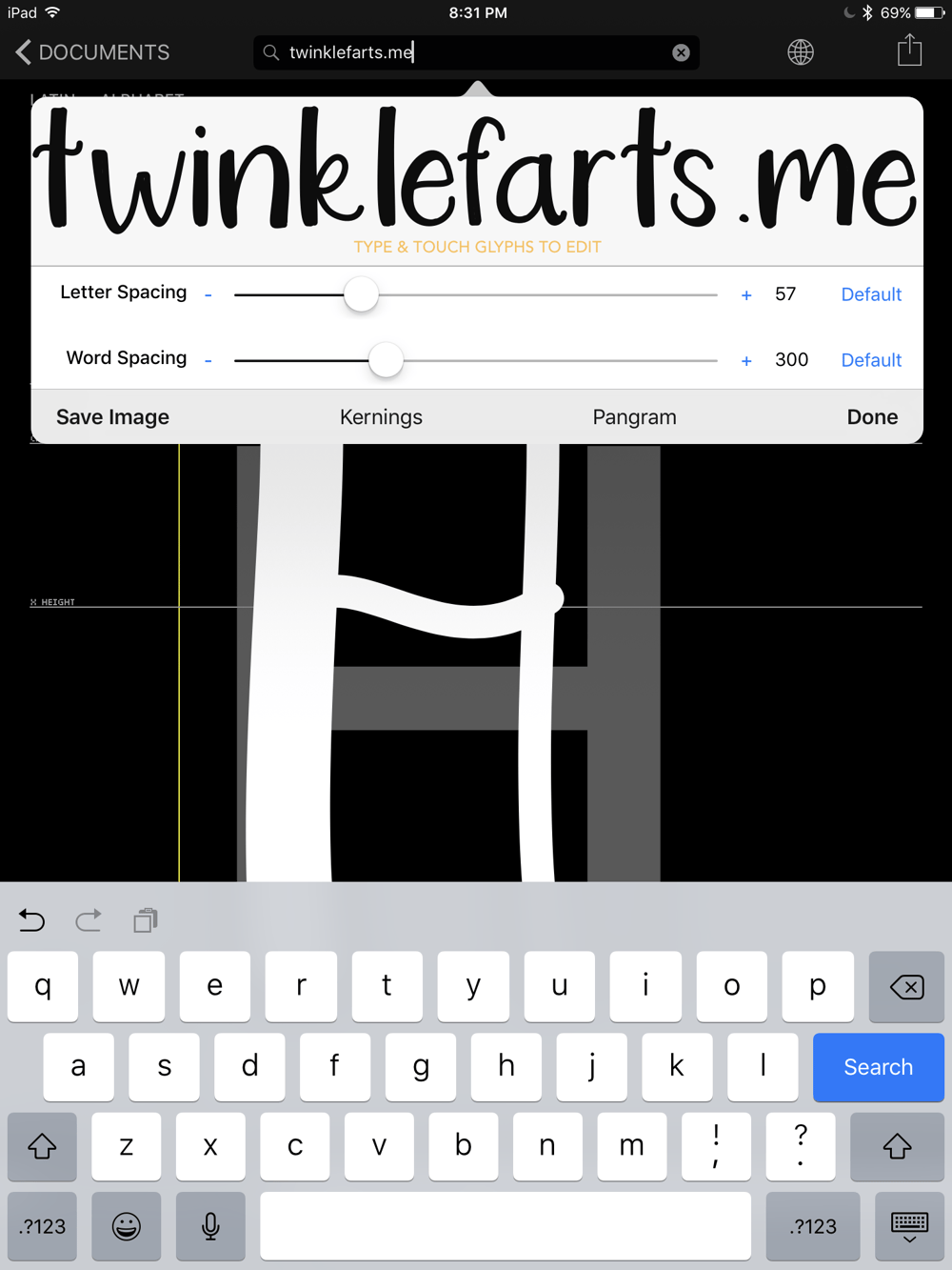 twinklesans v1 - image 3 - student project