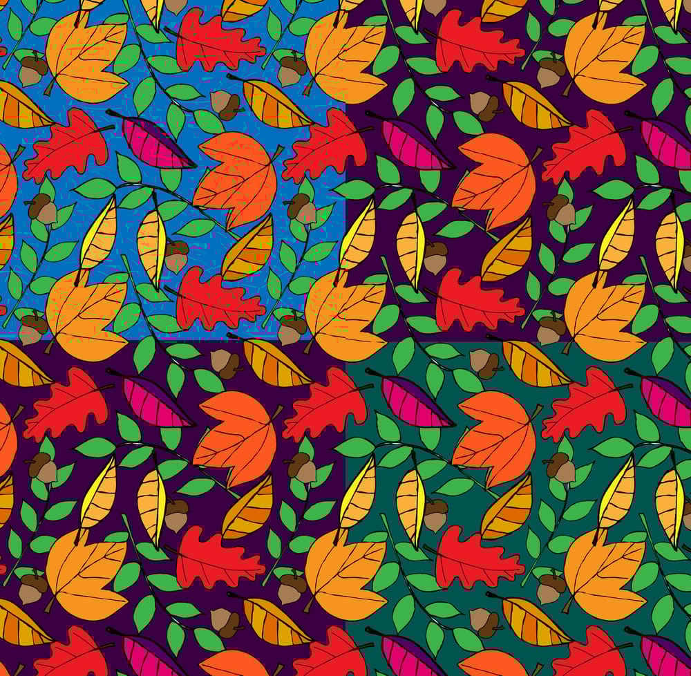 My first hand drawn Ai seamless pattern - image 1 - student project