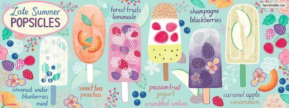 Late Summer Popsicles - image 1 - student project