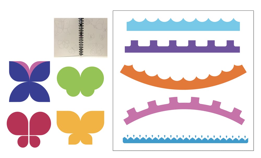 Drawing Butterflies in Illustrator - image 5 - student project