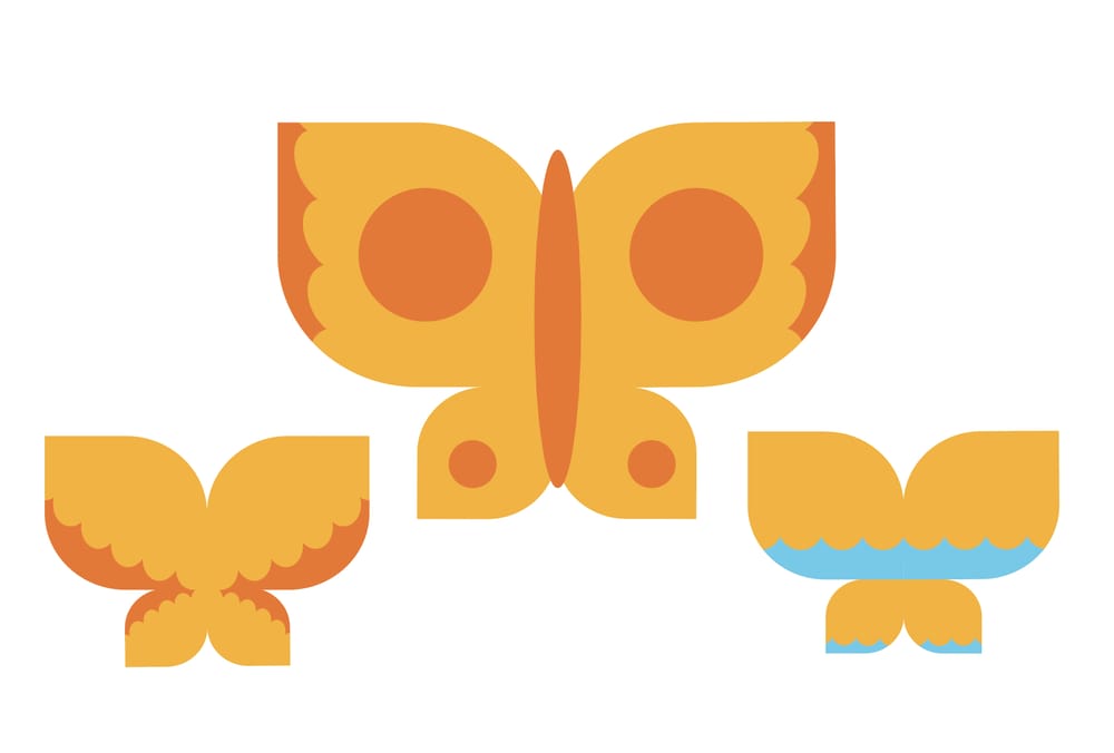 Drawing Butterflies in Illustrator - image 6 - student project