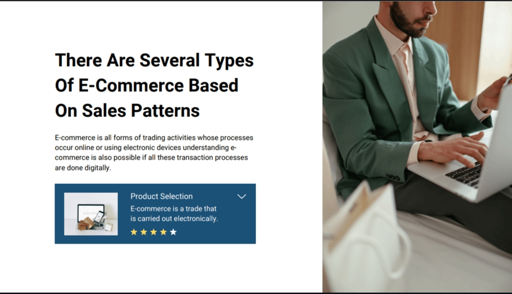 Presentation template for e commerce - image 2 - student project