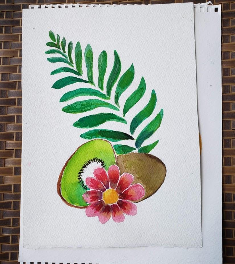 MariePaintsaBunchofFruitFlowersandLeaves - image 1 - student project