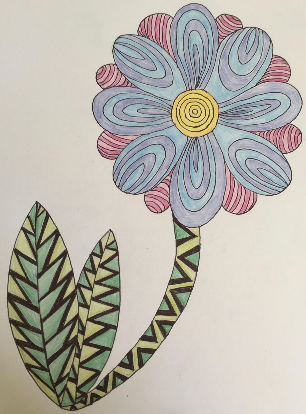 Zentangle, Shapes & Shading - image 1 - student project