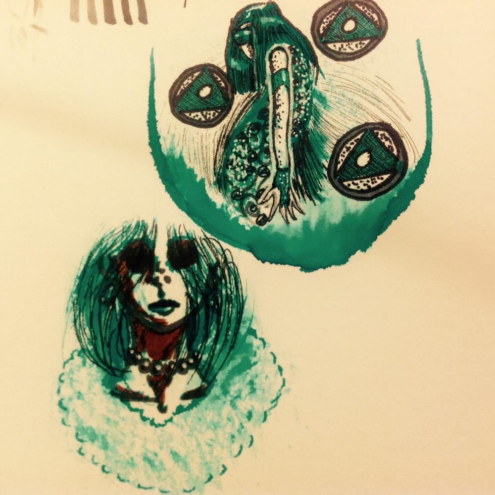 Ink doodles - image 3 - student project