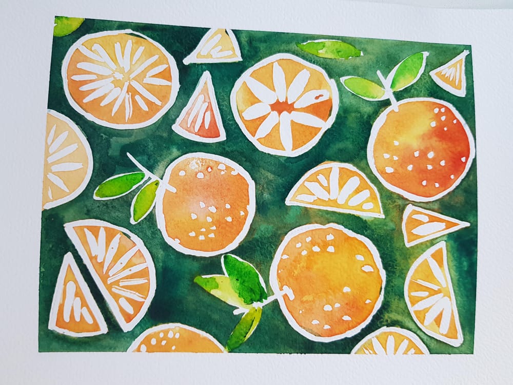 Master Masking Fluid: Day 1-10 - image 7 - student project