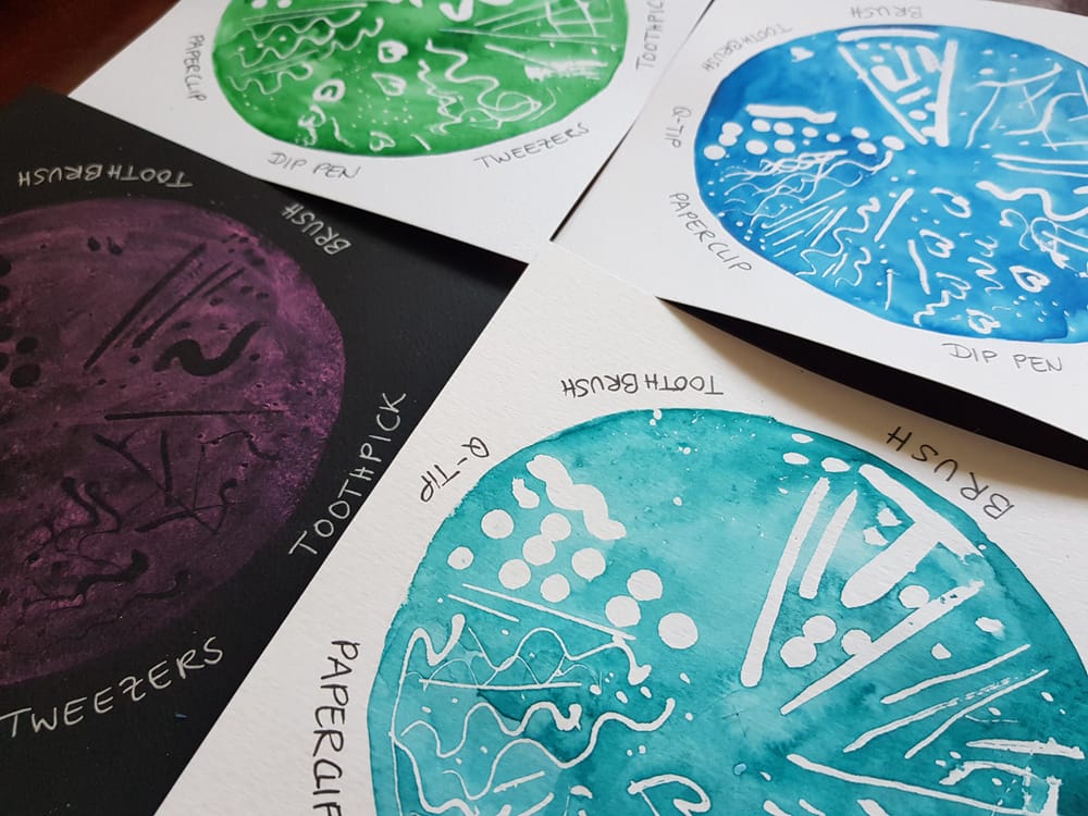 Master Masking Fluid: Day 1-10 - image 3 - student project