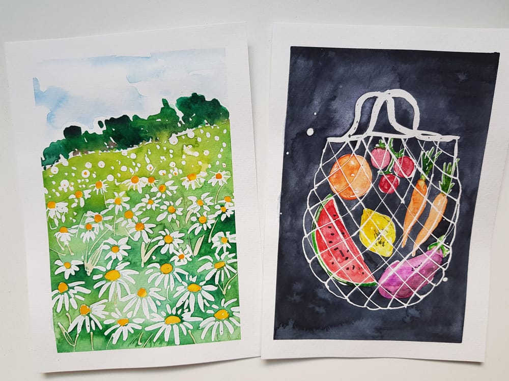 Master Masking Fluid: Day 1-10 - image 13 - student project