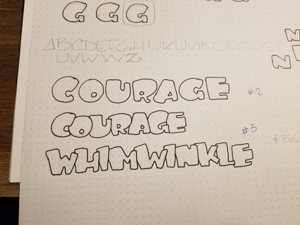 My Word: Courage - image 2 - student project