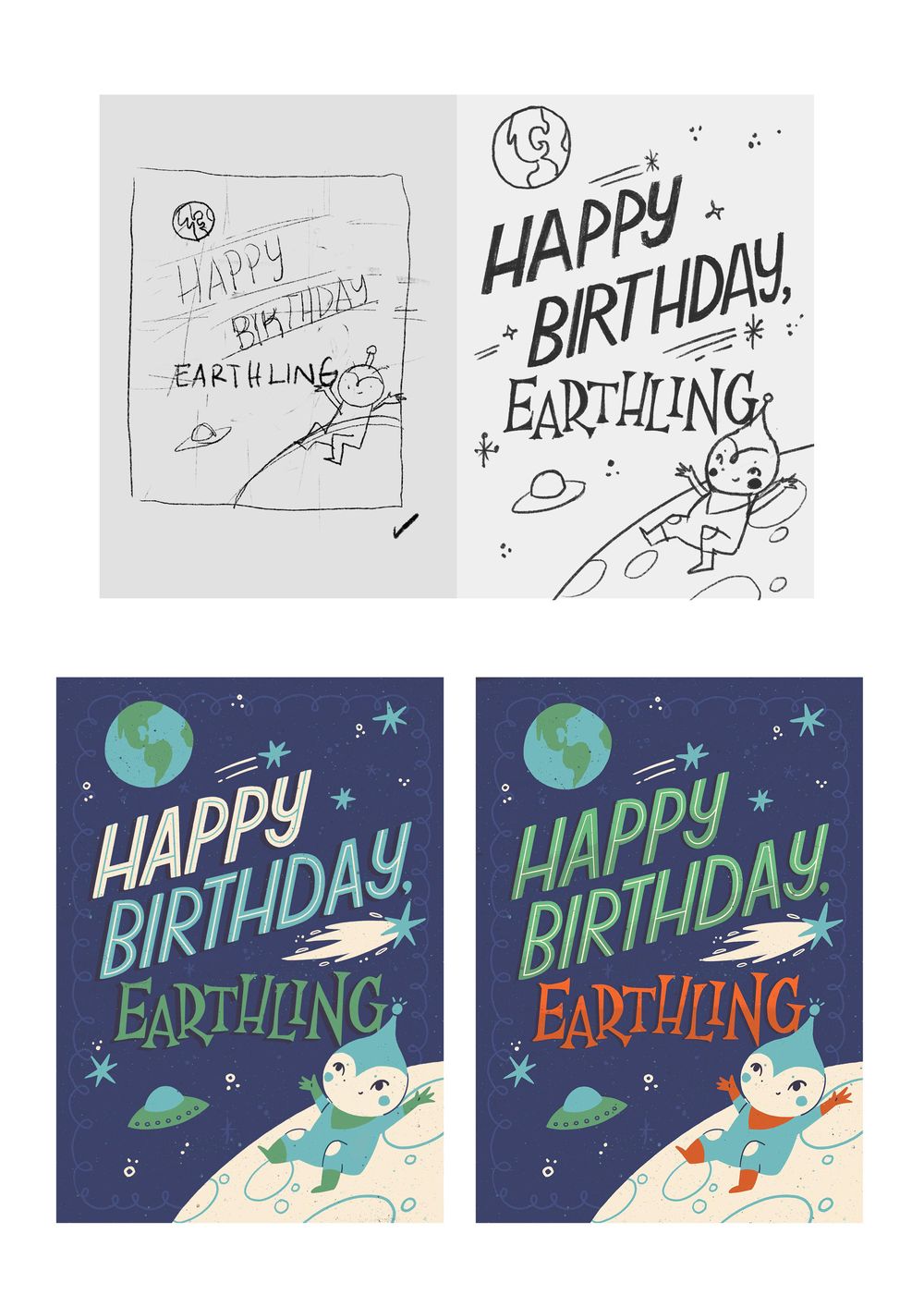 Happy Birthday Earthling - image 1 - student project