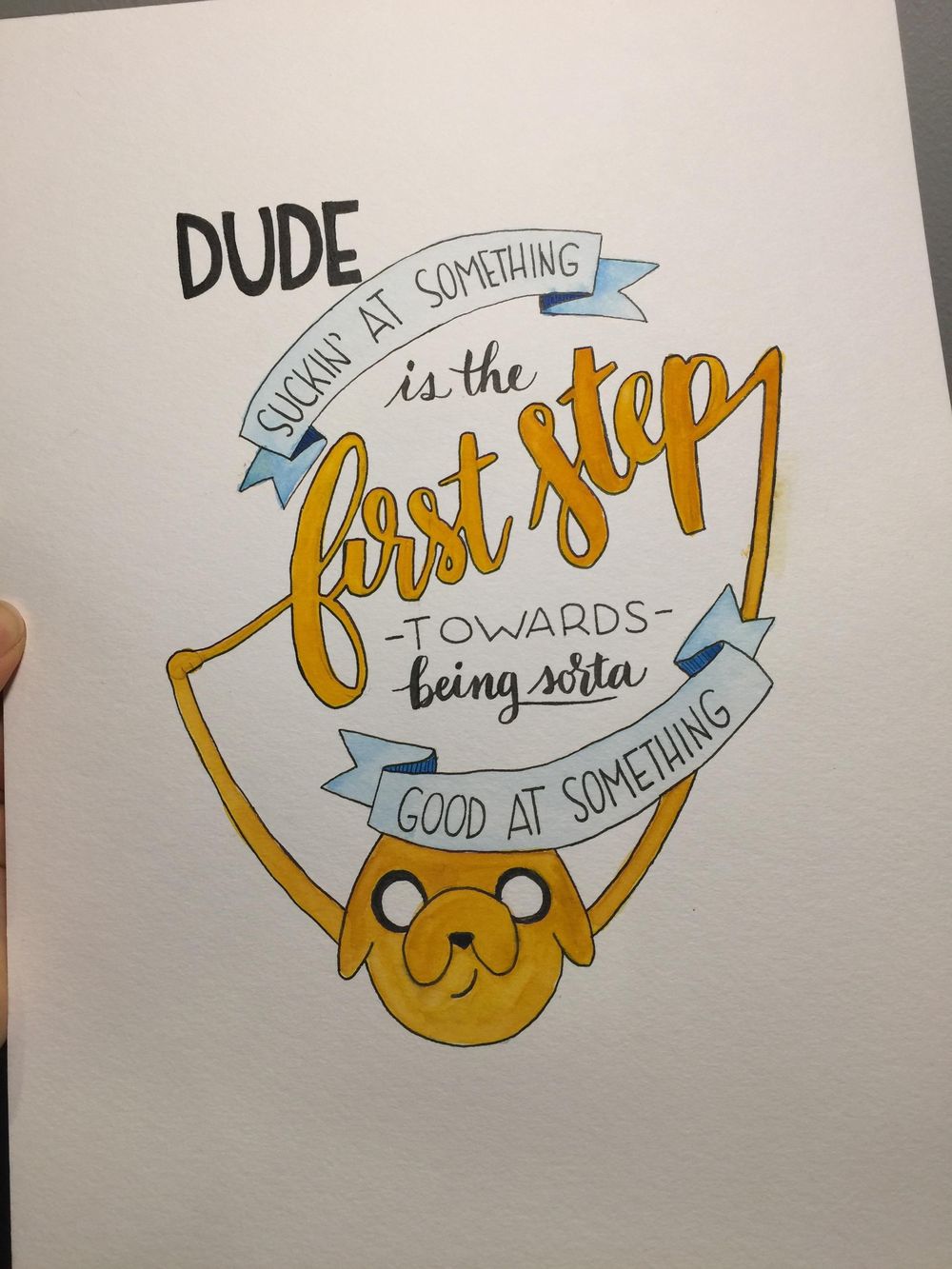 Adventure Time Quote - image 3 - student project
