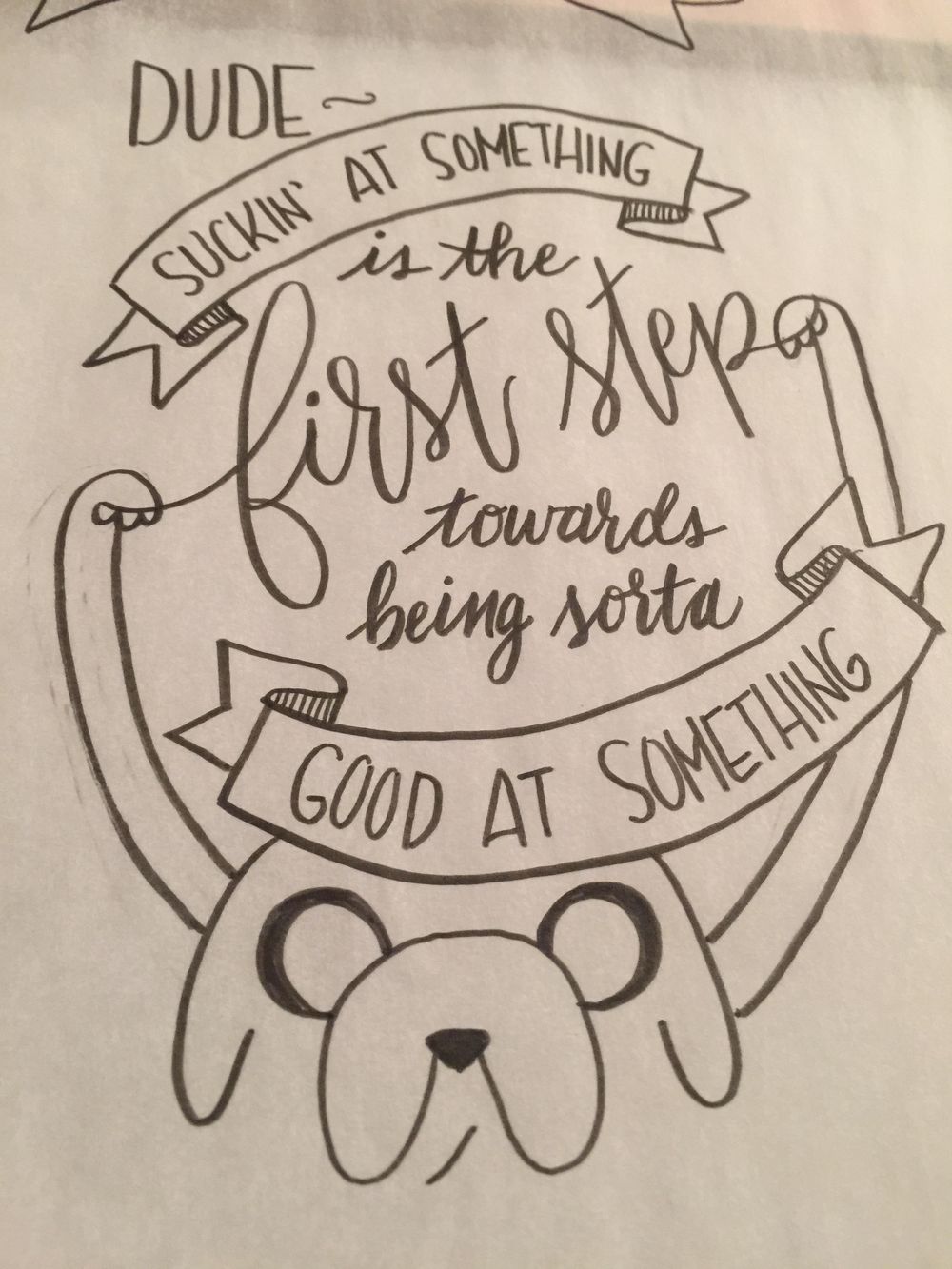Adventure Time Quote - image 2 - student project