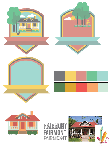 Badge Project Using Geometric Shapes - image 7 - student project