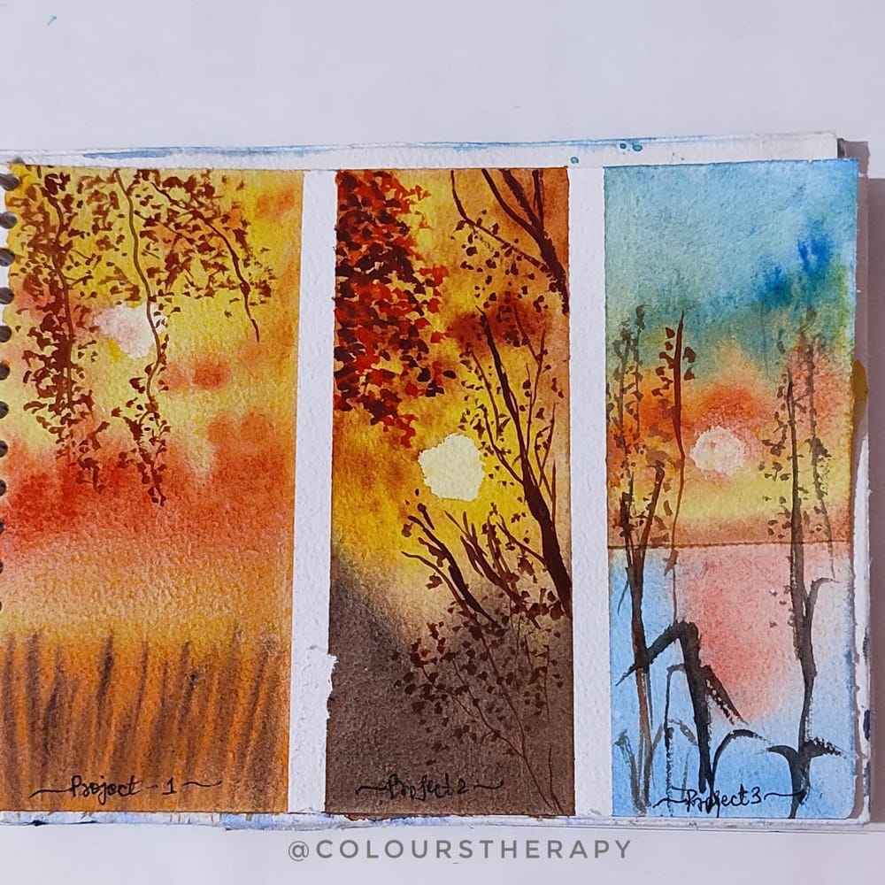 Glowing Sunsets - image 1 - student project