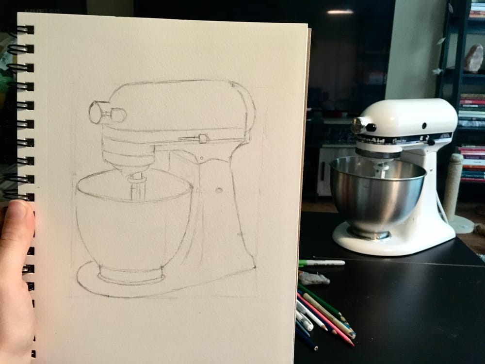 Stand mixer - image 2 - student project