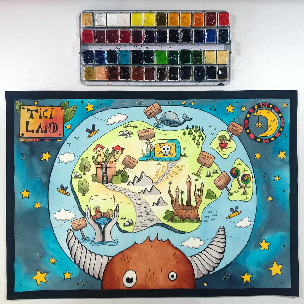 Fantasy Map - image 1 - student project