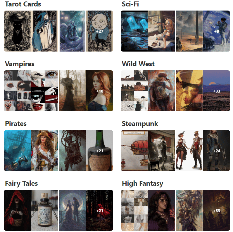 Pinterest Inspiration Boards - image 1 - student project
