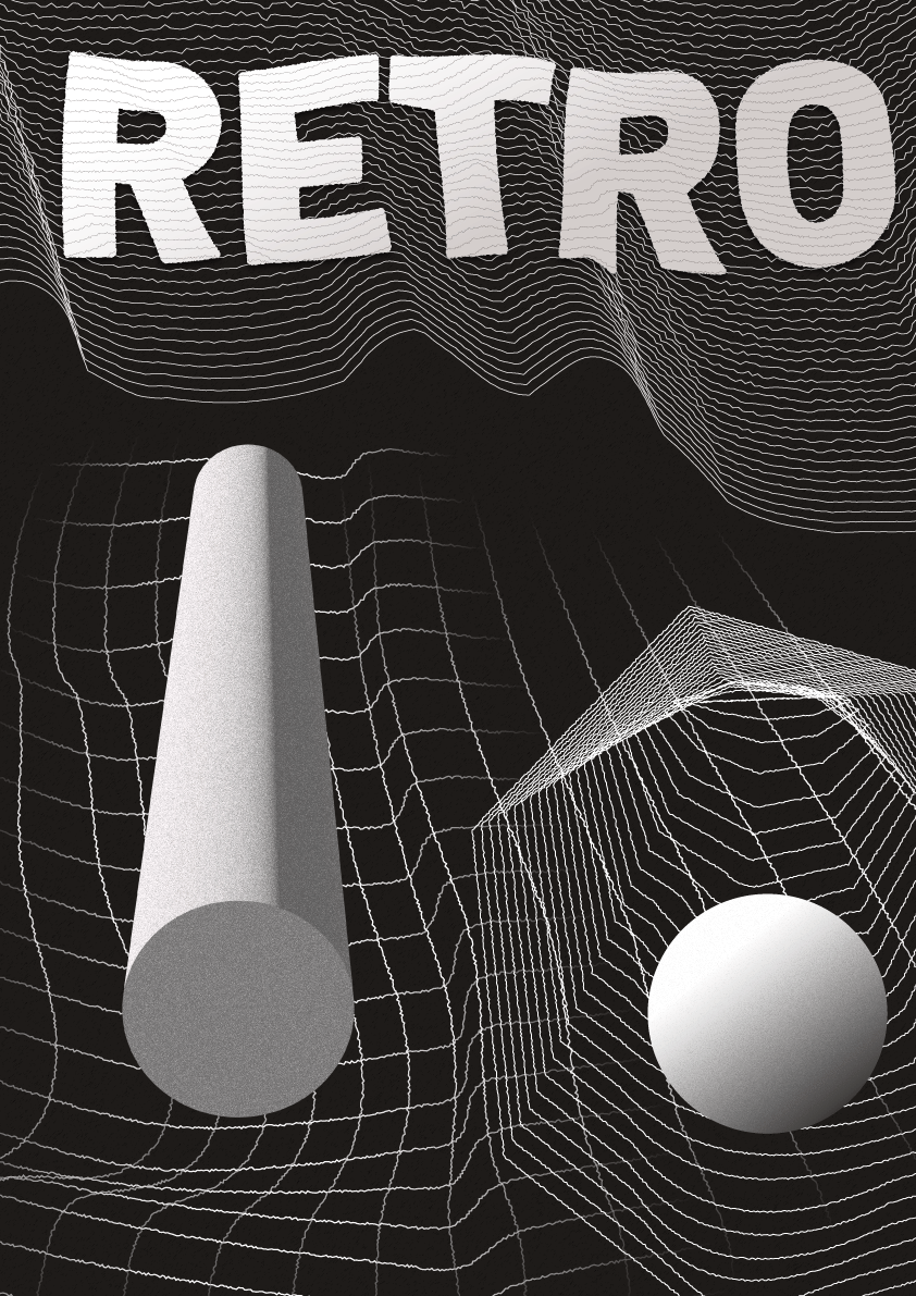 Project Retro Poster - image 1 - student project