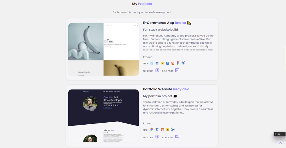Responsive Personal Portfolio Website - Using HTML, CSS & JavaScript - image 4 - student project
