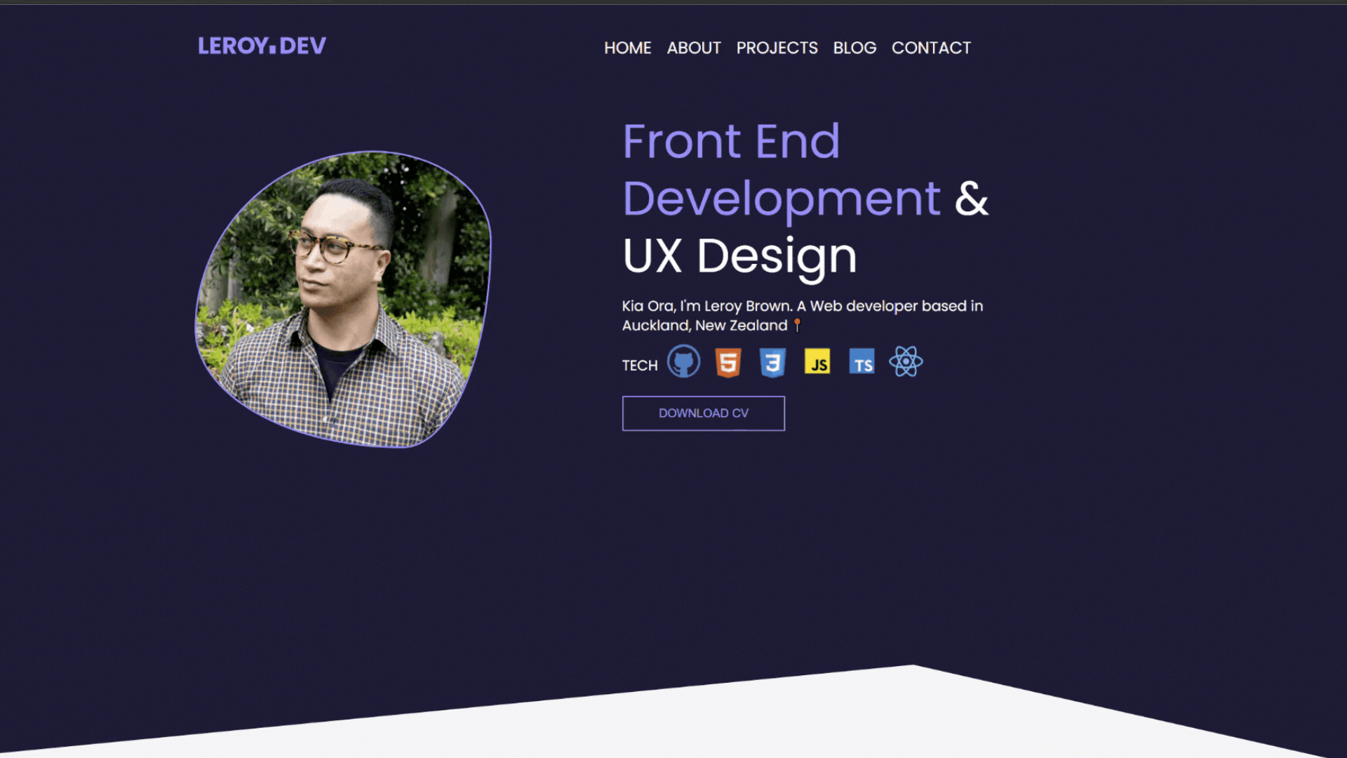 Responsive Personal Portfolio Website - Using HTML, CSS & JavaScript - image 10 - student project