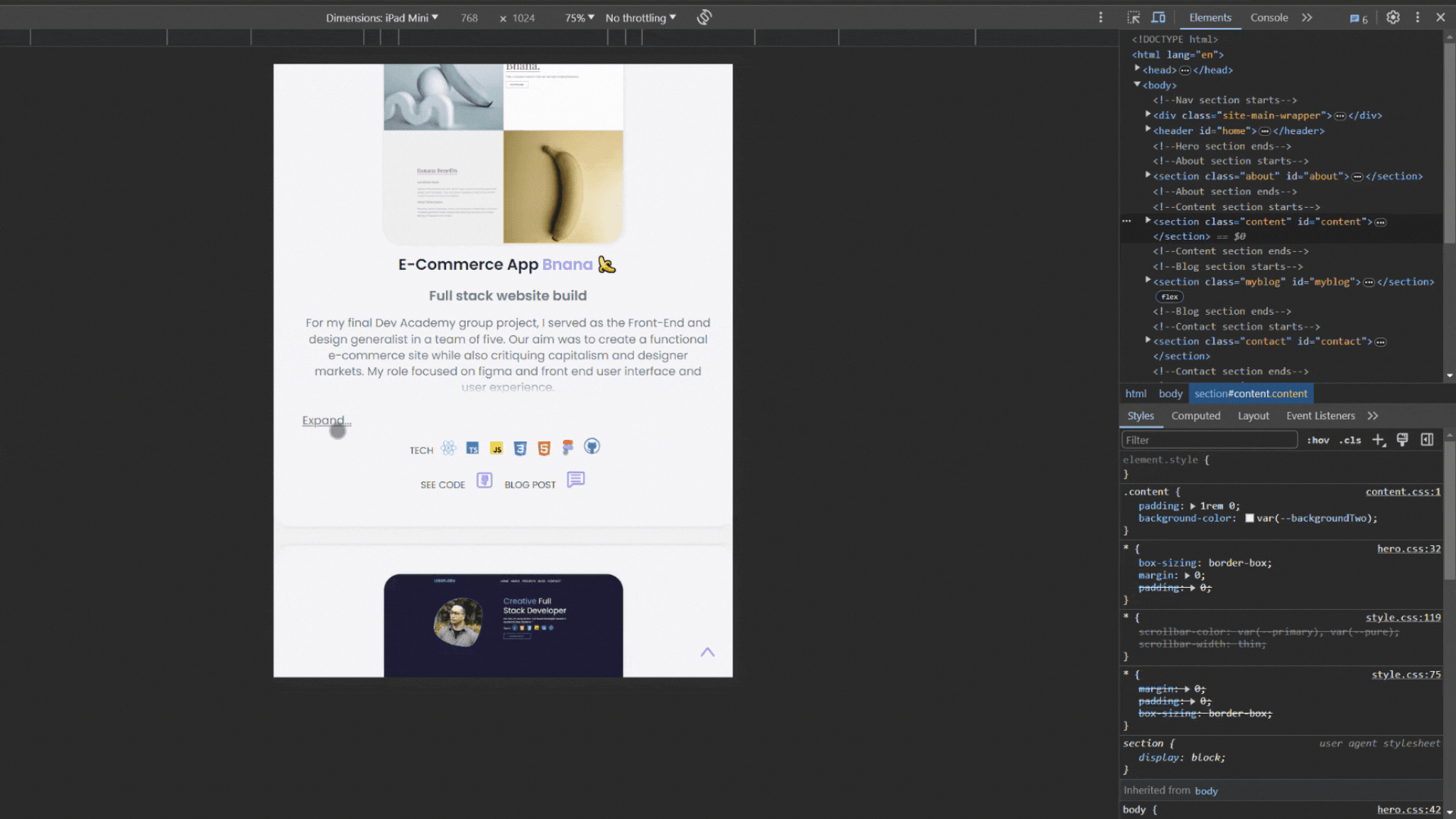 Responsive Personal Portfolio Website - Using HTML, CSS & JavaScript - image 13 - student project