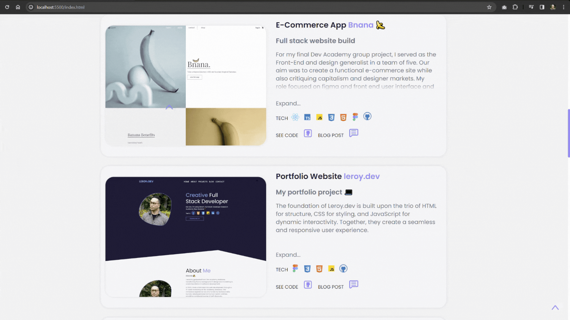 Responsive Personal Portfolio Website - Using HTML, CSS & JavaScript - image 11 - student project