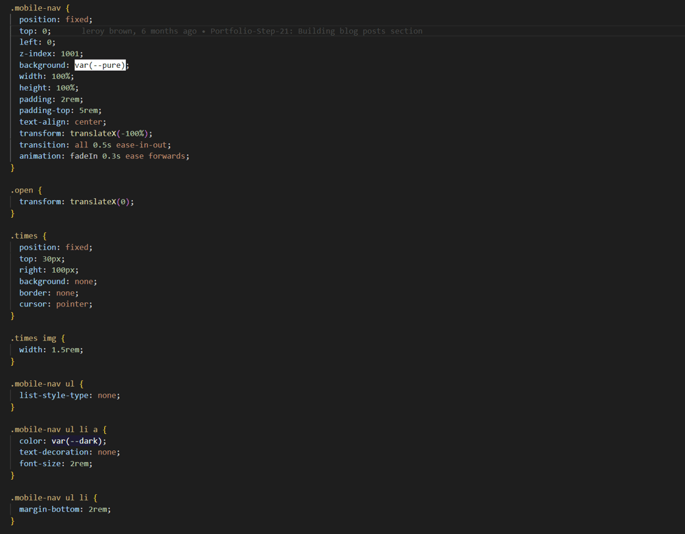 Responsive Personal Portfolio Website - Using HTML, CSS & JavaScript - image 8 - student project