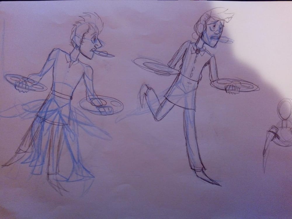 Poses and Two Characters - image 1 - student project