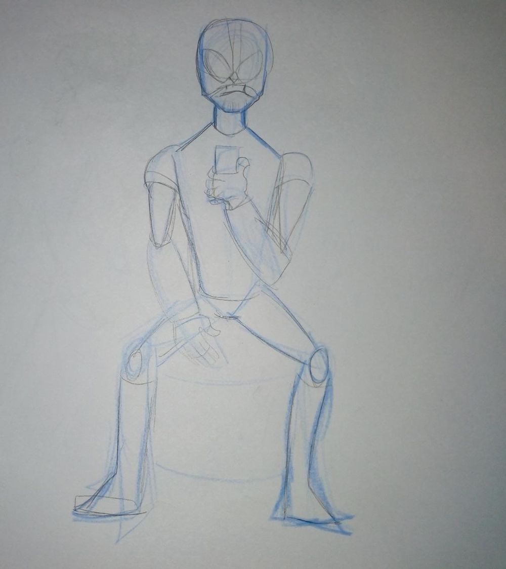 Poses and Two Characters - image 2 - student project